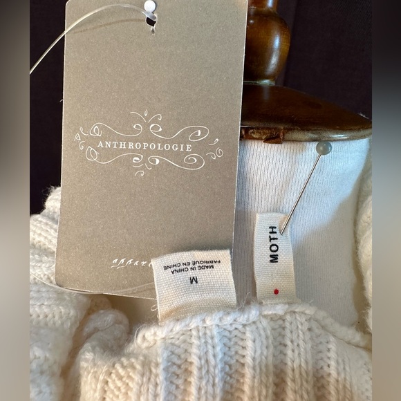 NWT MOTH X Anthropologie turtleneck sleeveless dress - Picture 5 of 6